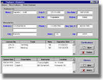 Education Tracker editing screen