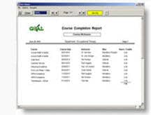 Education Tracker sample report